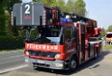 Schwerer VU LKW Zug Bergheim Kenten Koelnerstr P164